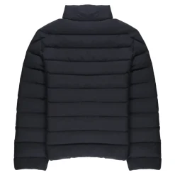 Blaue Kinder Daunenjacke Hoher Kragen