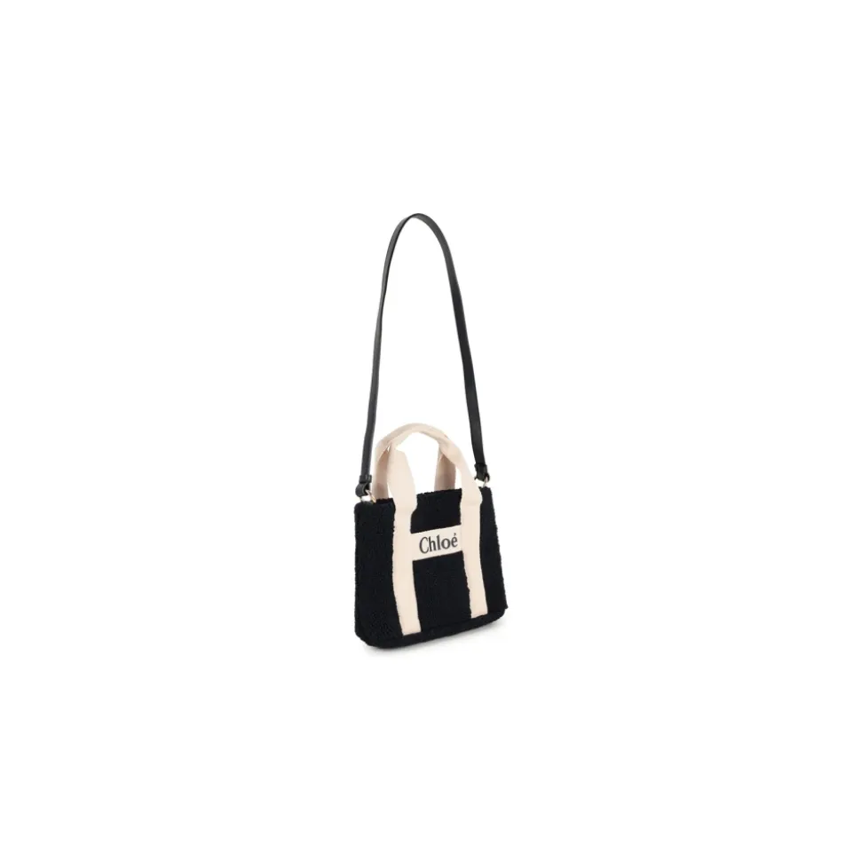 Blaue Ledertaschen mit Polyesterfutter