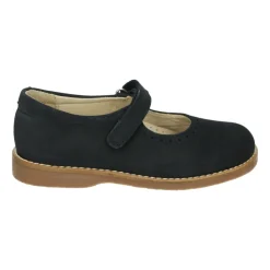 Blaue Mädchen Flachschuhe