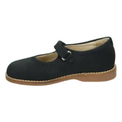 Blaue Mädchen Flachschuhe