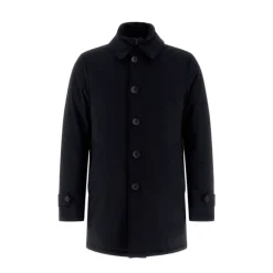 Blaue Oberbekleidung Jacke stilvoll trendy Männer