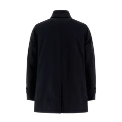 Blaue Oberbekleidung Jacke stilvoll trendy Männer