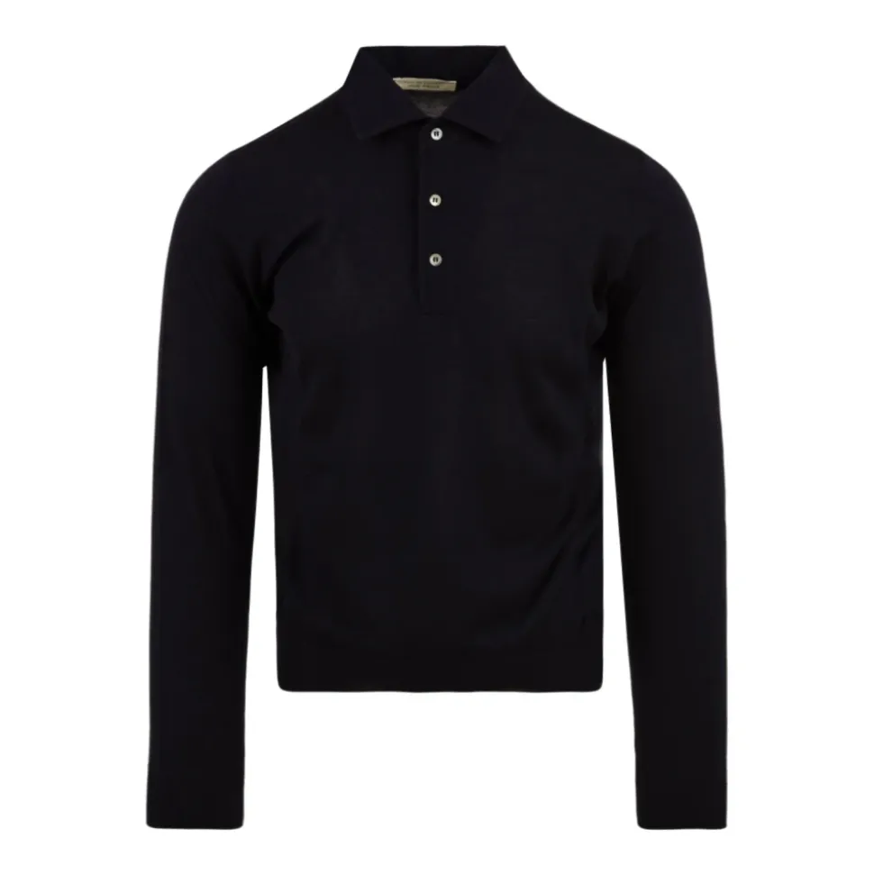 Blaue Poloshirts und Polos