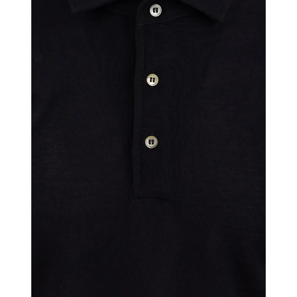 Blaue Poloshirts und Polos
