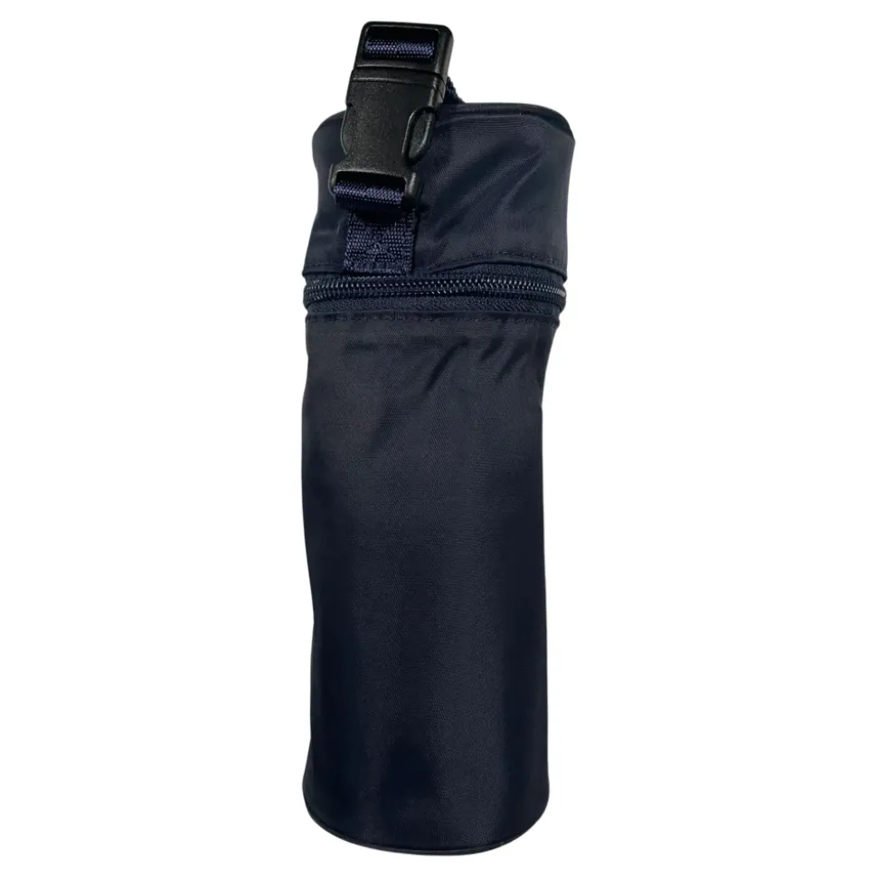 Blaue Rechteckige Wickeltasche mit Zubehör