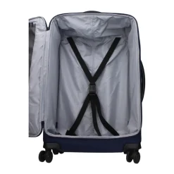 Blaue Stofftasche mit Verstellbarem Griff