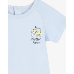 Blaue Tiger Romper für Baby Jungen
