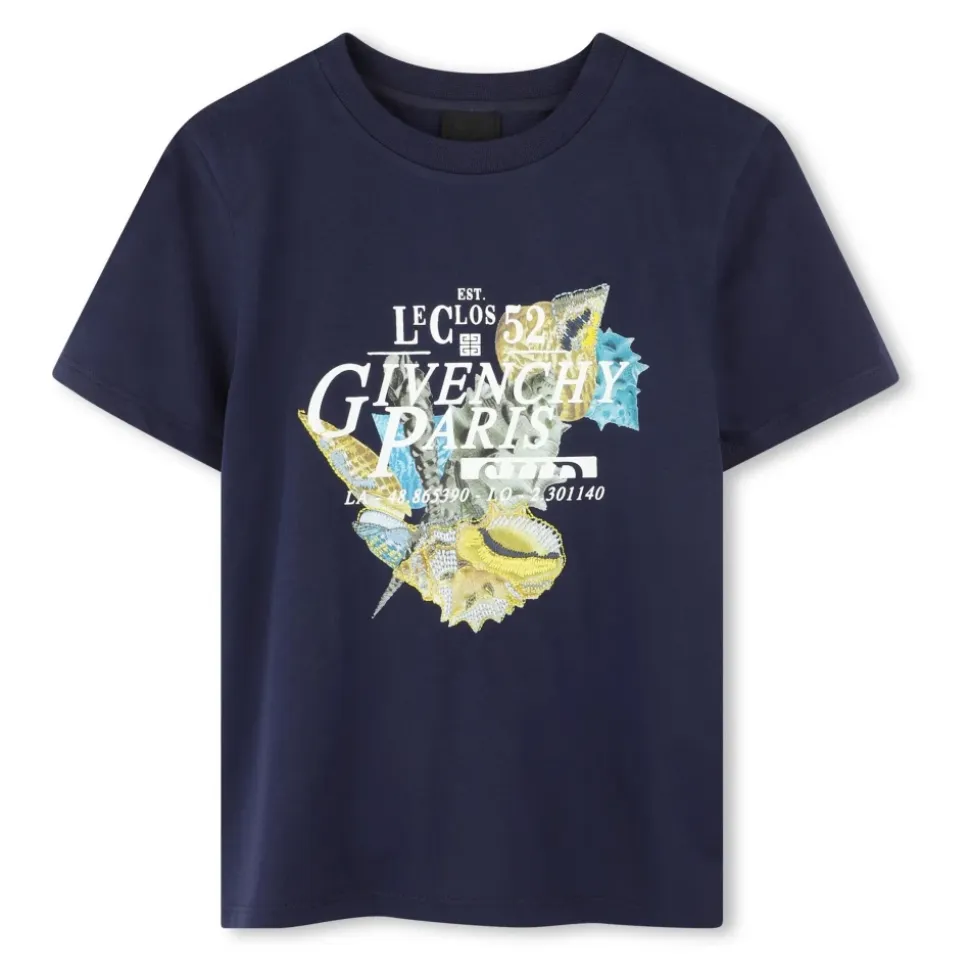 Blaue T-Shirts und Polos Rundhals