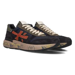 Blaue Wildleder Herren Sneakers Mick