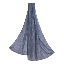 Blauer Modal-Kaschmir-Schal