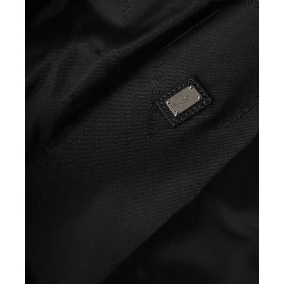 Blauer Nylon DGFamily Patch Rucksack