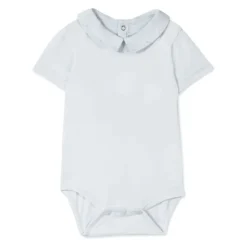 Blauer Peter Pan Kragen Top