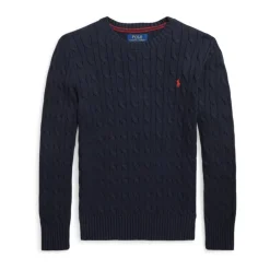 Blauer Pullover