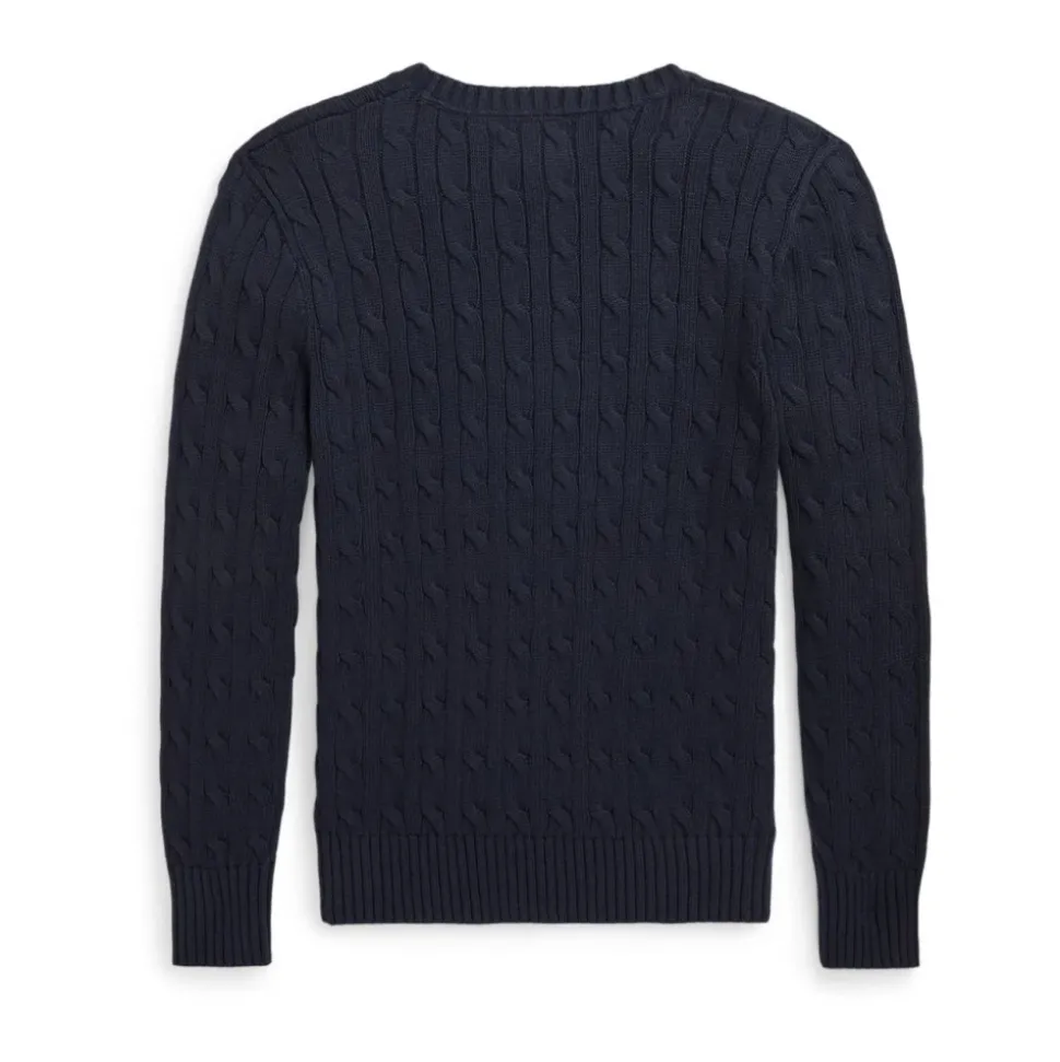 Blauer Pullover