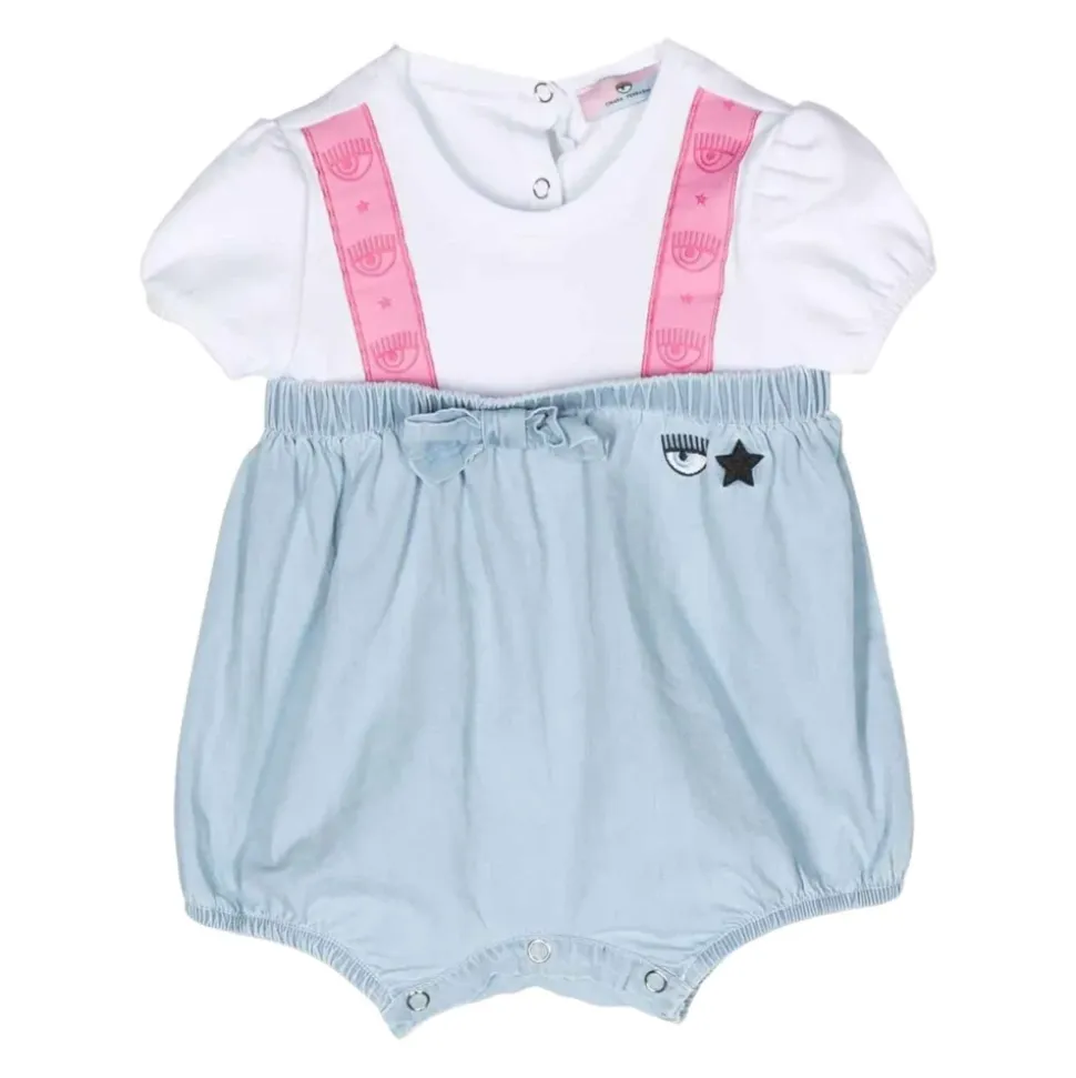 Blauer Romper