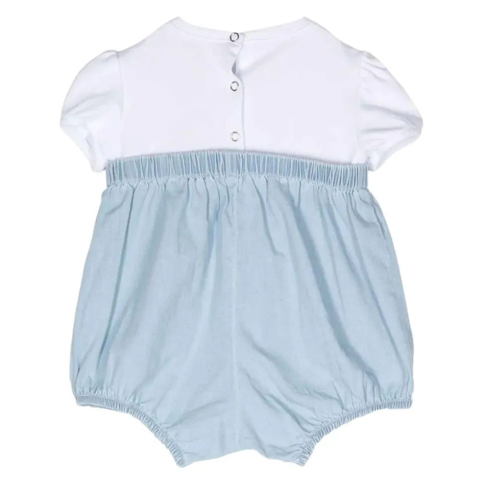 Blauer Romper