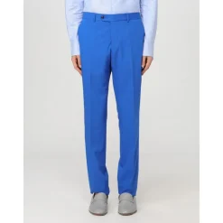 Blauer Slim Fit Zweiteiliger Anzug
