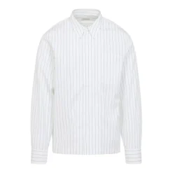 Blaues Baumwollhemd AW25