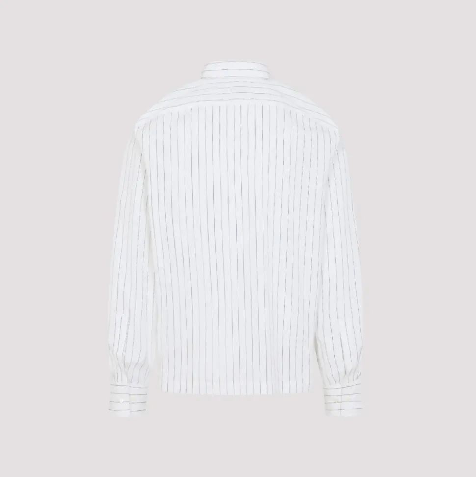 Blaues Baumwollhemd AW25