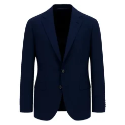 Blaues Milano Kleid Slim Fit