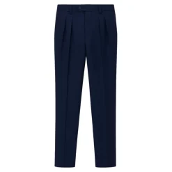 Blaues Milano Kleid Slim Fit