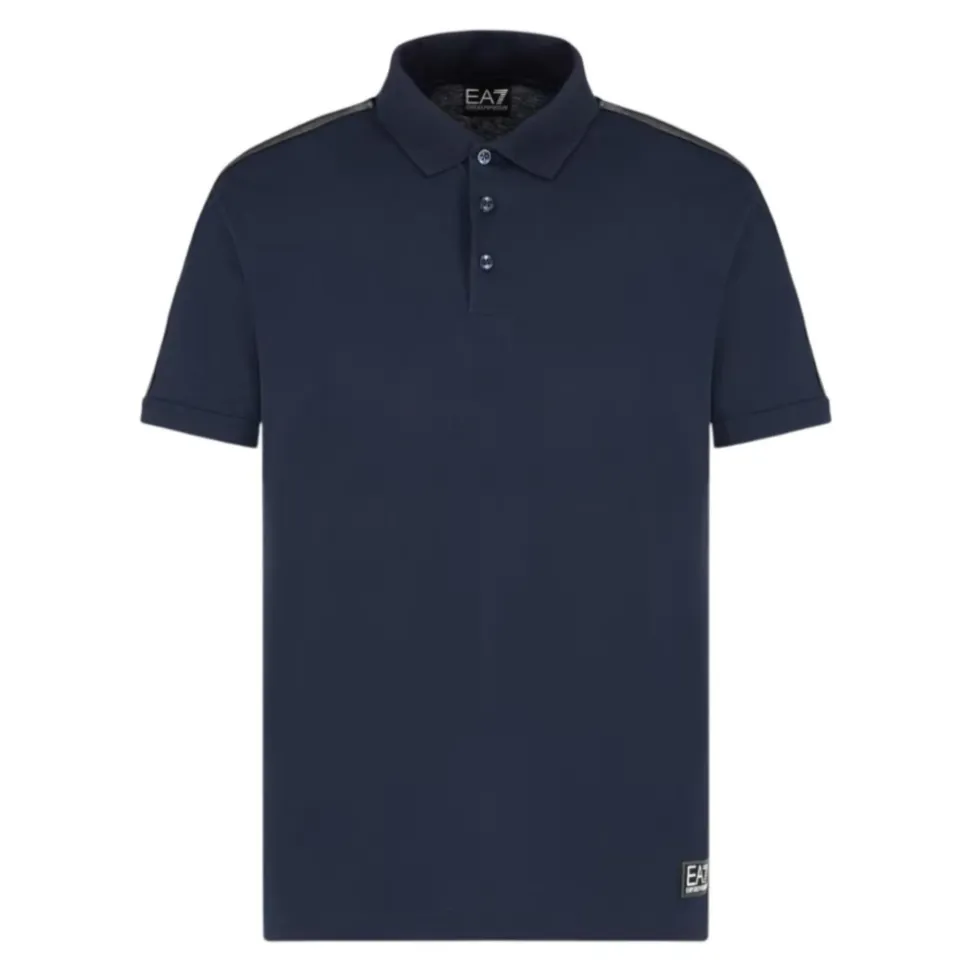Blaues Polo-Shirt von Ea7