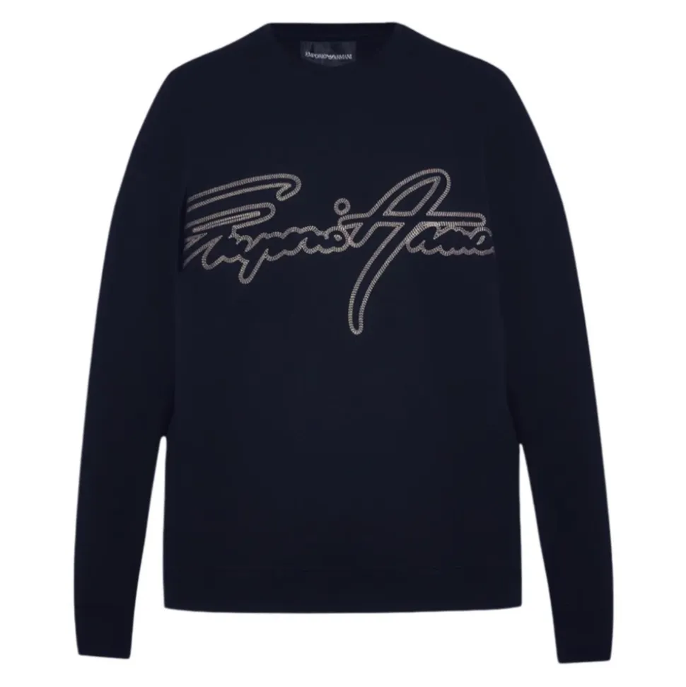 Blaues Sweatshirt 3R1MDK1JHSZ0920