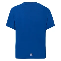 Blaues T-Shirt Kurzarm 4G Motiv