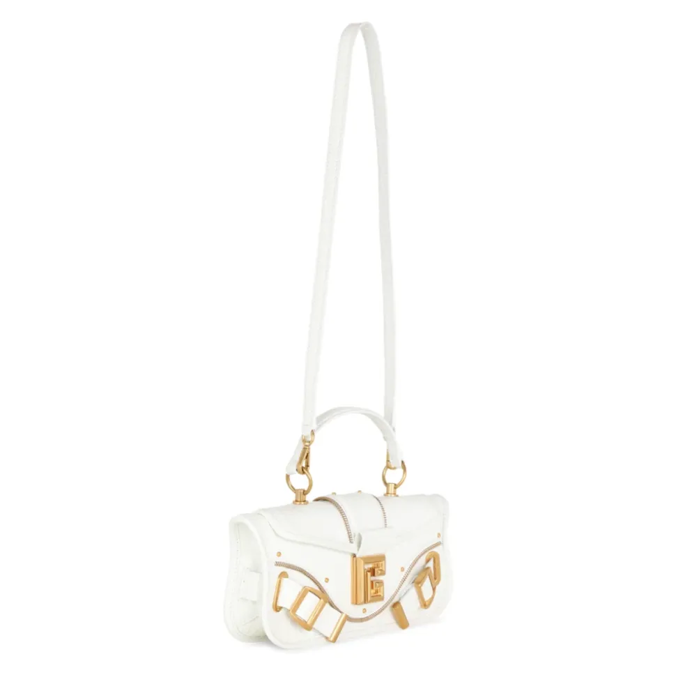 Blaze Clutch-Tasche aus geprägtem Krokodileffekt-Leder