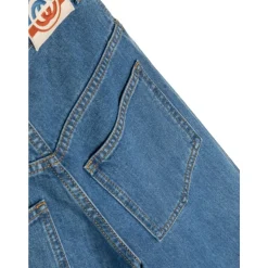 Blue Mix Skate Jeans