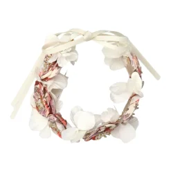 Blumen-Haarband mit Schleifenbindung