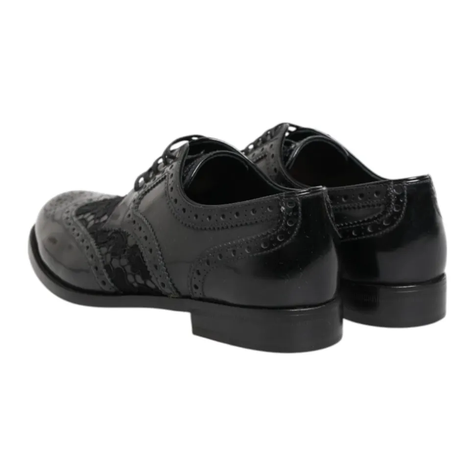 Blumenspitze Formelle Derby Schuhe