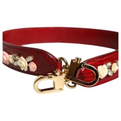 Blumige Schultertasche