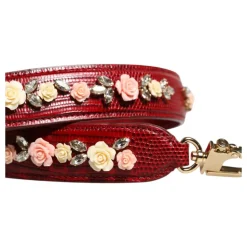 Blumige Schultertasche
