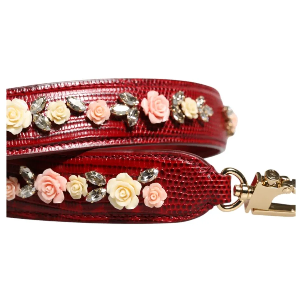Blumige Schultertasche