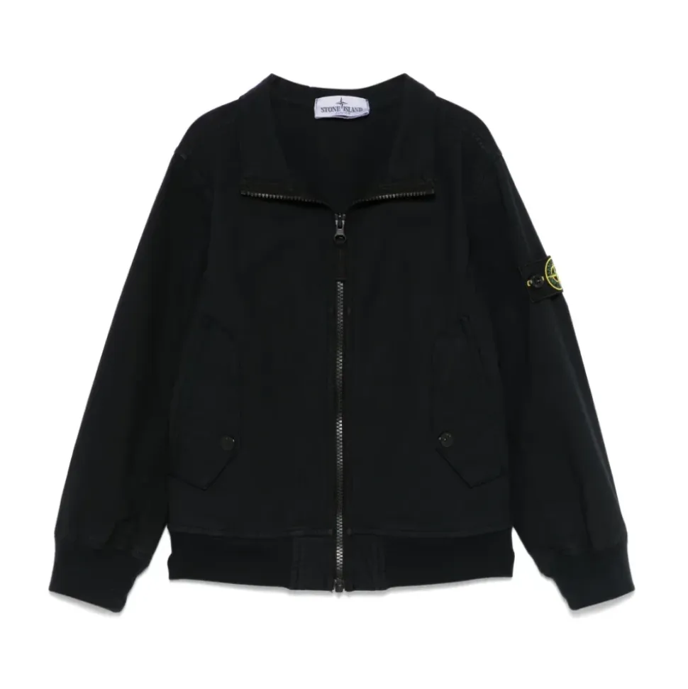 Bomberjacke mit Stehkragen