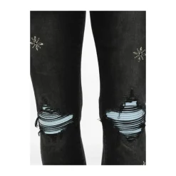 Bones Studded Baggy Jean