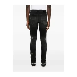 Bones Studded Baggy Jean