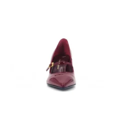Bordeaux Lackleder Pumps