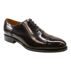 Bordeaux Leder Oxford Schuh