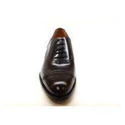 Bordeaux Leder Oxford Schuh
