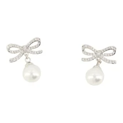 Bow Pearl Ohrringe