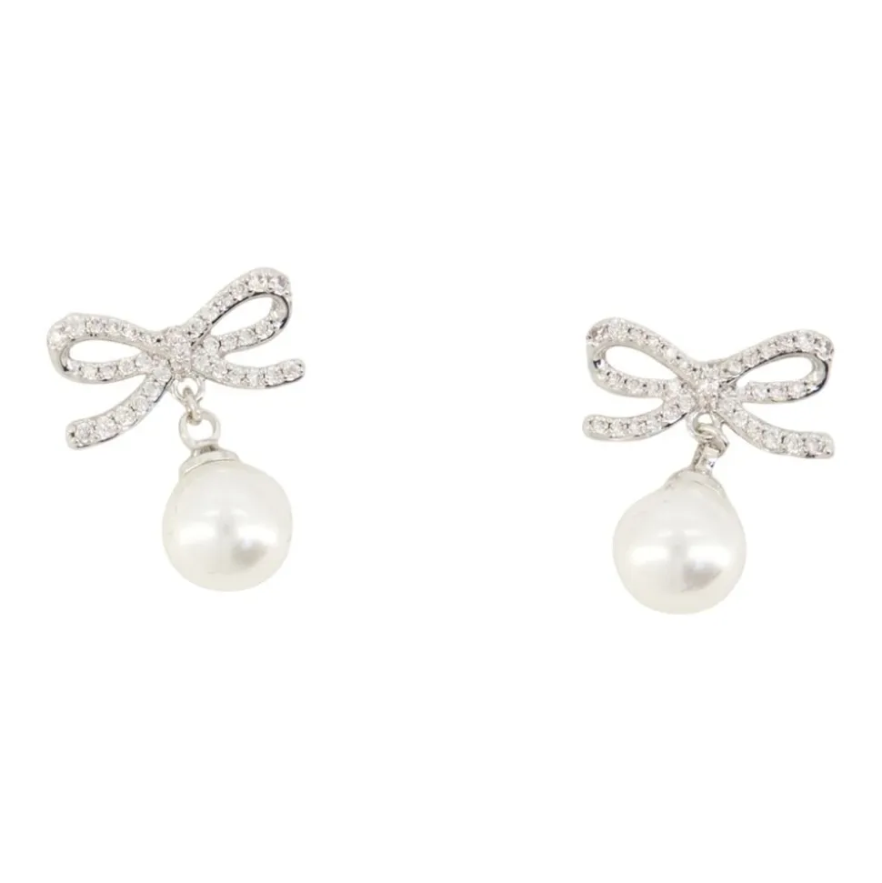 Bow Pearl Ohrringe