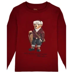 Bär Urlaub Rotes T-Shirt