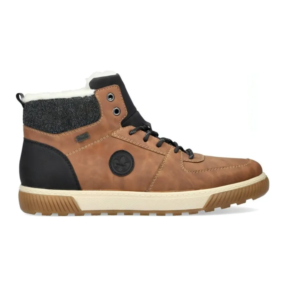 Braune Casual Stiefeletten für Herren