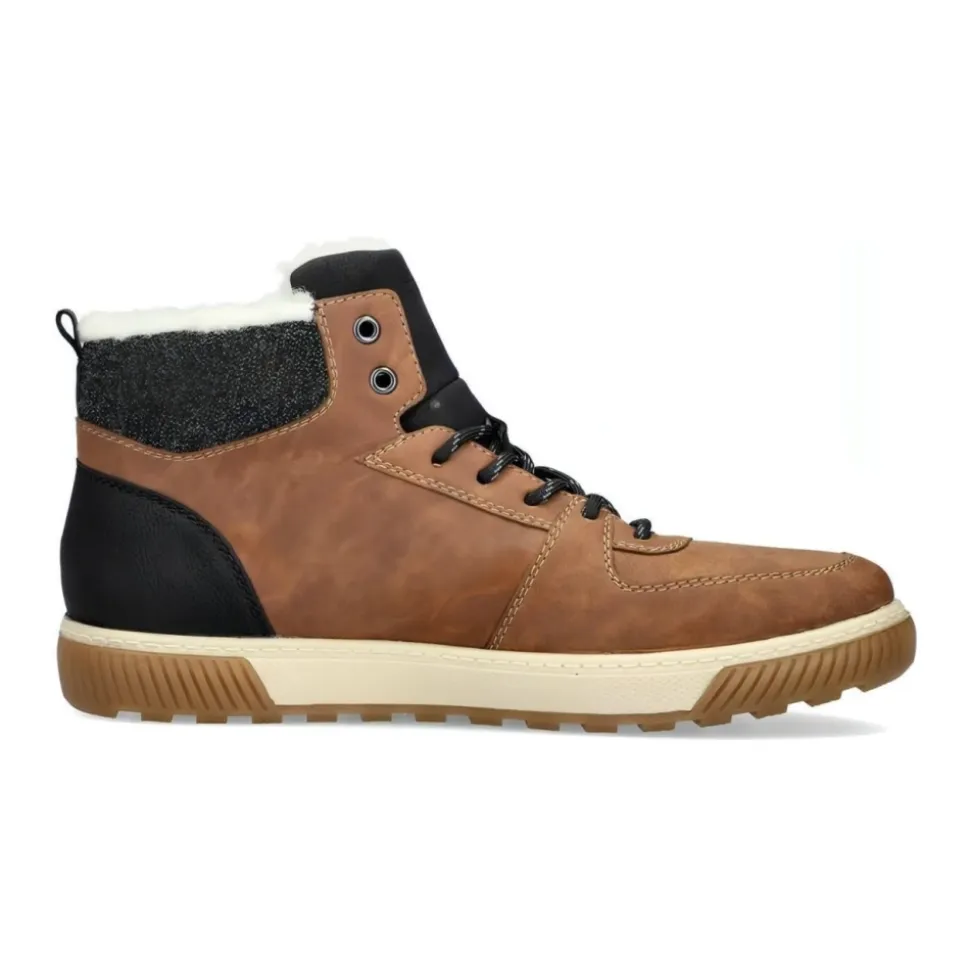 Braune Casual Stiefeletten für Herren