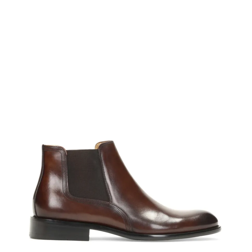 Braune Chelsea-Boots für Herren