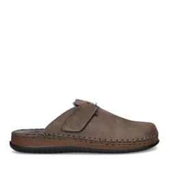 Braune Herrenhausschuhe, bequem und warm