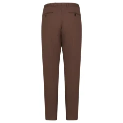 Braune Hose mit Elastischem Bund und Kordelzug