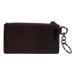 Braune Kalbsleder Kartenhalter Brieftasche